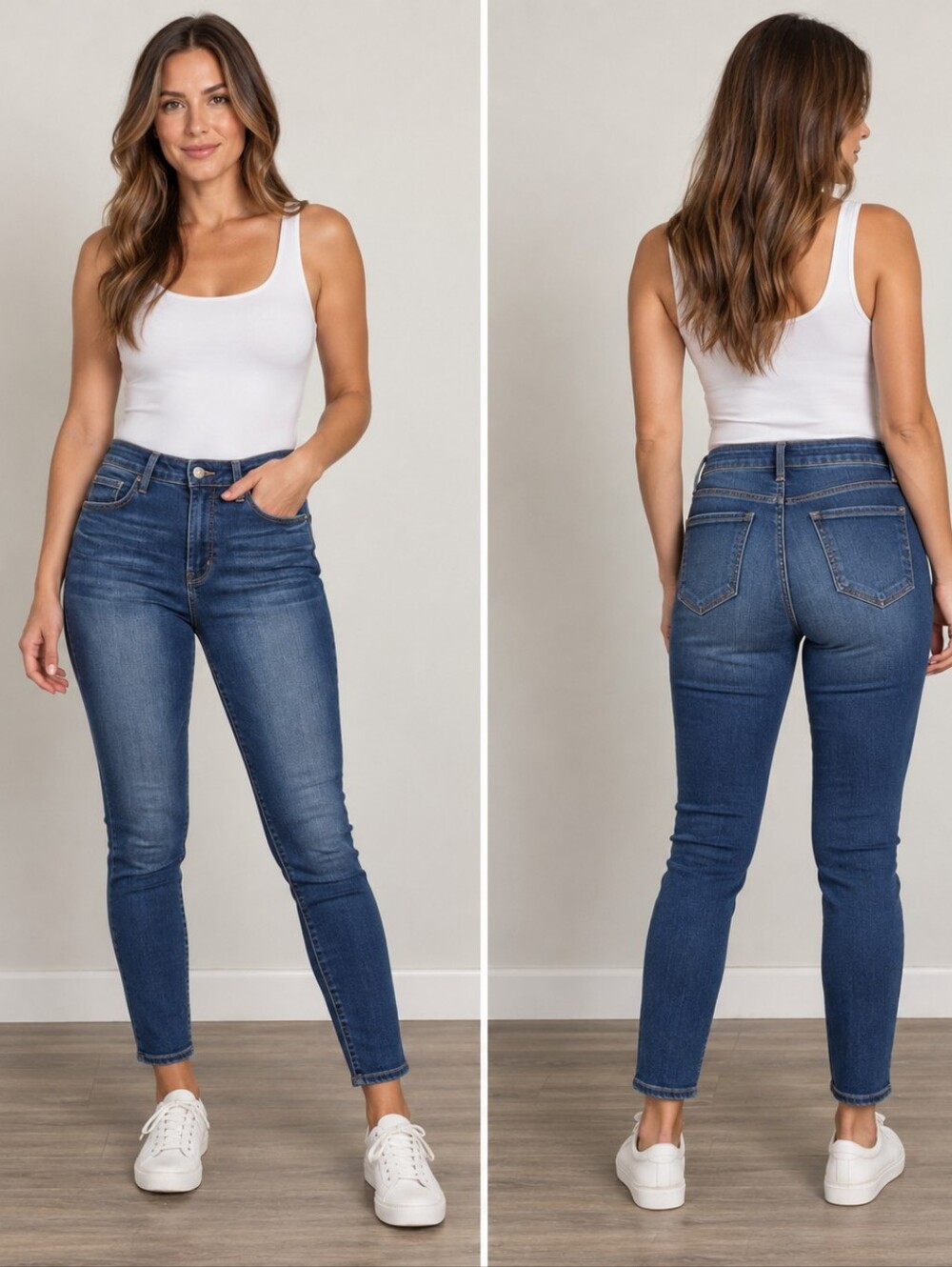 L’AGENCE Margot High Rise Skinny Jeans 27 Manchester Blue NWOT